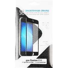 Защитное стекло для экрана DF rmColor-10 для Realme C11 1 шт, черный df rmcolor-10 (black)