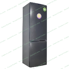 Холодильник DON R-291 G графит зеркальный двухкамерный 225/101л морозилка снизу