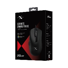 Мышь проводная A4Tech Bloody X5 Max черный, 10000 dpi, USB, кнопки - 9