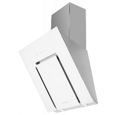 Вытяжка Kuppersberg F 660 W, ширина 60 см, отвод/рециркуляция, 900 м3/час, сенсорное управление, таймер, 5 скоростей, галогенное освещение 2х20 Вт, металлические жироулавливающие фильтры, угольный фильтр KF-СM (опция), 42-47 дБ, цвет белое стекло SCHOTT