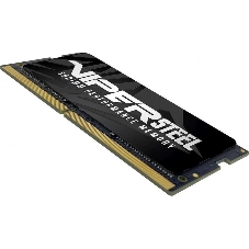 Оперативная память Patriot Viper Steel, DDR4, 8GB (1x8GB), 3200MHz, CL22, с радиатором, черный, SO-DIMM