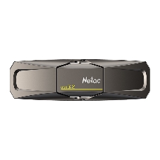 Флешка USB Netac US5 (NT03US5C-128G-32TA), 128Gb, USB 3.2/TypeC, 550/500, черный