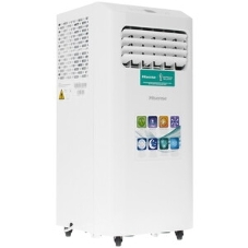 Кондиционер мобильный Hisense AP-07CR4GKVS00 7000 BTU, 14 м², 51 дБ, охлаждение, осушение, белый