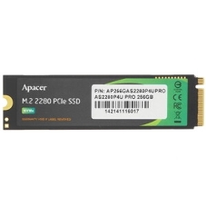 Накопитель SSD Apacer 256Gb, M.2 2280, PCIe Gen4x4, NVMe 1.4, R/W 3300/1300