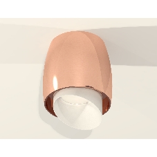 Светильник Ambrella Light XS1144021 PPG/FR золото розовое полированное/белый матовый MR16 GU5.3 (C1144, N7175)