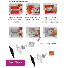 Nilson Бокс для открытой установки ЩРН 9 мод. бел. дверца. Серия Квантум (Quantum) (32881109)