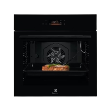 Электрический духовой шкаф Electrolux SurroundCook 500 SteamBake, приготовление на пару, объем 72 л, 15 режимов, очистка паровая, направляющие проволочные + телескопические (1 уровень), термощуп