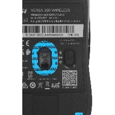 Мышь беспроводная/проводная MSI VERSA 300 черный, 8000 dpi, радиоканал, Bluetooth, USB, кнопки - 6