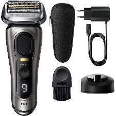 Бритва электрическая сетчатая Braun 9515s питан.:аккум. серебристый