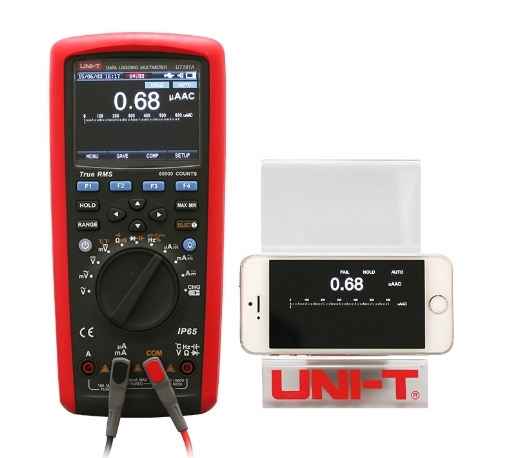 Промышленный цифровой мультиметр UNI-T UT181A с записью изменений