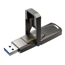 Флешка USB Netac US5 (NT03US5C-128G-32TA), 128Gb, USB 3.2/TypeC, 550/500, черный