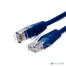 Кабель патч-корд, Filum FL-U5-C-2M-BL U/UTP 5e cat. 2м, 26AWG(7x0.16 мм), чистая медь, PVC, синий
