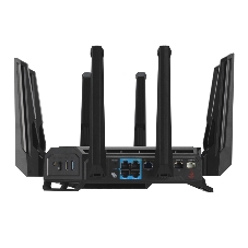 Маршрутизатор ASUS GT-BE19000, черный/красный, 90IG0850-MO9A0V