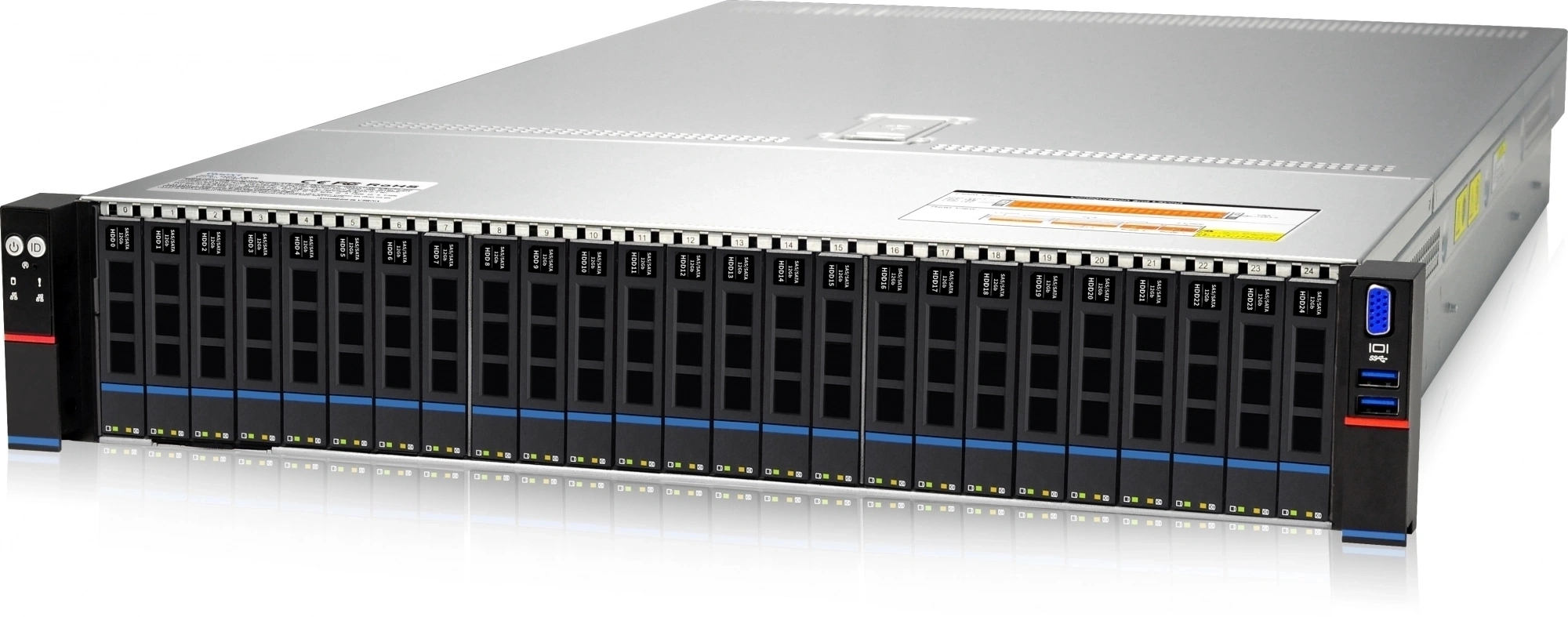 Сервер IRU Rock g2225p 2x6348 4x32Gb 2x1800Gb 2.5