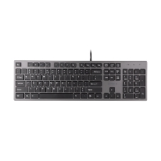 Клавиатура A4Tech KV-300H проводная, USB Type-A, серый