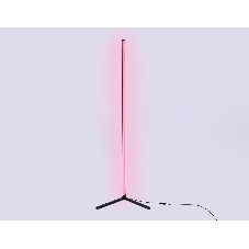 Светильник Ambrella light FL8027 BK черный LED 20W RGB D32*1650 (ПДУ РАДИО 2.4G)