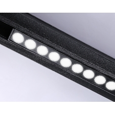 Светильник трековый светодиодный GL4033 BK черный IP20 30W 4200K 48V 24° 550*22*45