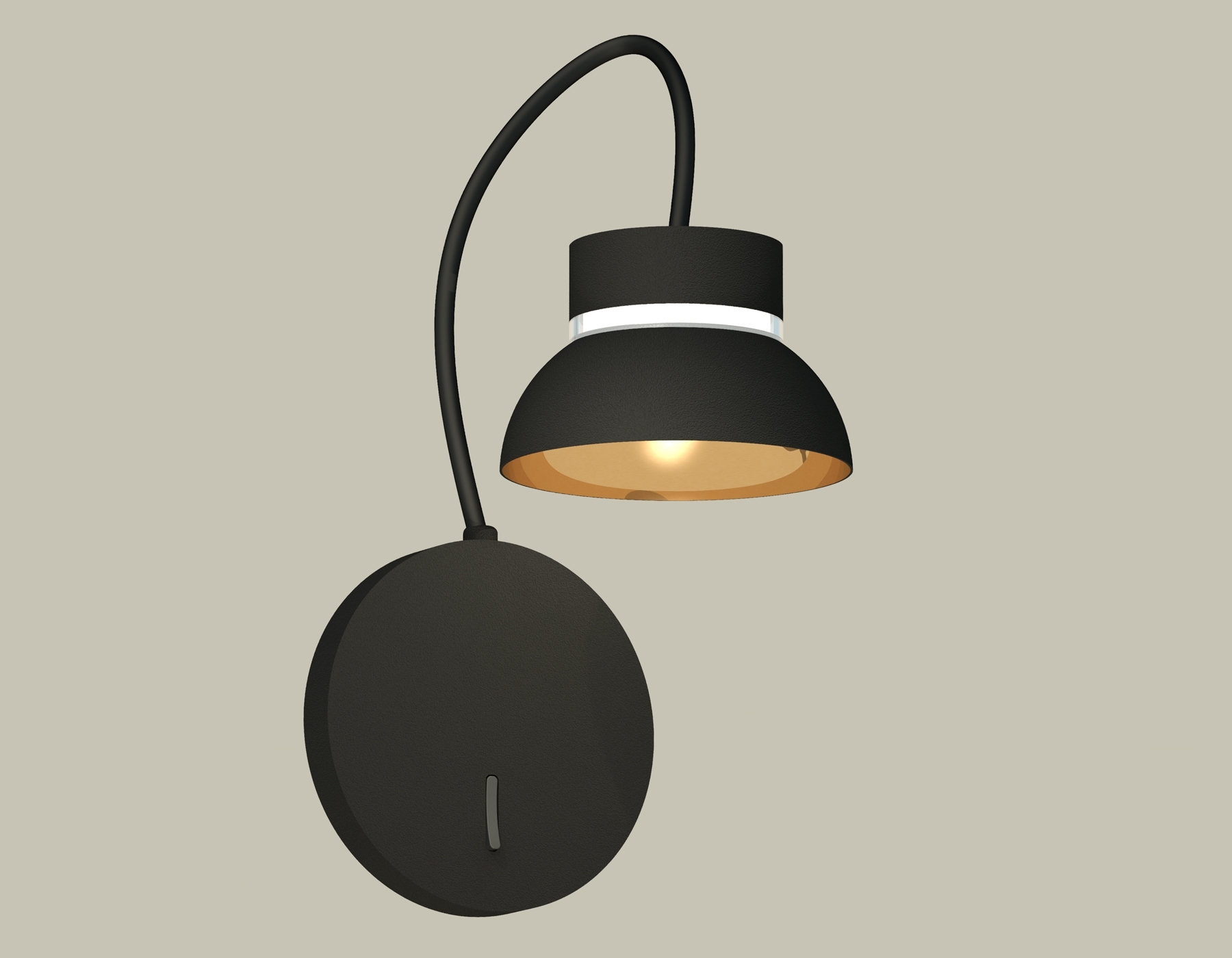 Светильник Ambrella light XB9596101 SBK/PYG/CL черный песок/золото желтое полированное/прозрачный GX53 (C9596, N8145)