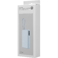 Портативный аккумулятор со встроенным кабелем Xiaomi 67W Power Bank 20000 (Integrated Cable) Ice Blue (BHR08O8GL)
