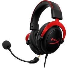 Гарнитура HyperX Cloud II красный, проводная, совместимость с консолями