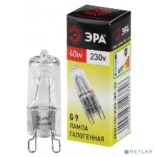 Лампа галогенная ЭРА G9-JCD-40-230V-Cl(100/1000/35000)