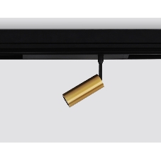 Управляемый светодиодный светильник для шинопровода Magnetic Ambrella light GL1203 GD золото IP20 7W 3000K-6400K 220V 36° D35*80 (Без ПДУ)