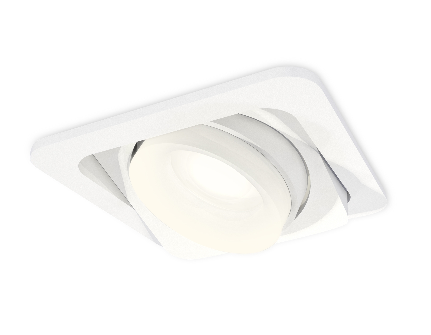 Комплект встраиваемого поворотного светильника Ambrella light XC7658084 SWH/FR белый песок/белый матовый MR16 GU5.3 (C7658, N7165)