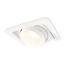 Комплект встраиваемого поворотного светильника Ambrella light XC7658084 SWH/FR белый песок/белый матовый MR16 GU5.3 (C7658, N7165)
