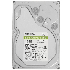 Жесткий диск HDD Toshiba S300 AI 10Tb 7200rpm SATA III 512Mb 3.5