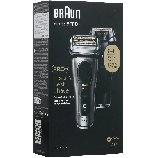 Бритва электрическая сетчатая Braun 9515s питан.:аккум. серебристый