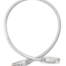 Патч-корд Lanmaster TWT UTP кат.5e, с заливными колпачками, 0.3 м, белый