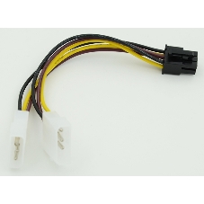 Кабель питания Molex/PCI-E 6pin 0.15м