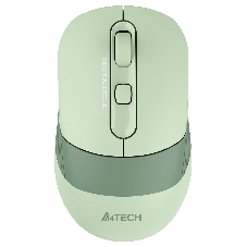 Мышь беспроводная A4Tech Fstyler FB10C зеленый, 2000 dpi, радиоканал, Bluetooth, USB, кнопки - 4