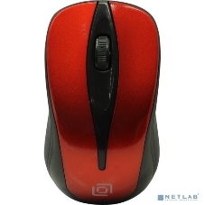 Мышь беспроводная Oklick 675MW черный/красный, 800 dpi, радиоканал, USB, кнопки - 3