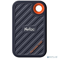 Внешний SSD Netac ZX20, 1TB, USB 3.2 Gen 2x2 Type-C, R/W 2000/1800, черный