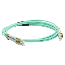 Патч-корд оптический LANMASTER, дуплексный, LC/PC-LC/PC, OM4, LSZH, 3.0 м