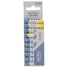 Батарейка Perfeo LR03 (ААА) 10 шт.