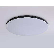 Умный светодиодный светильник FZ2004 BK черный IP54 20W 3000K-6500K+RGB Wi-Fi Алиса/Tuya/Smart Home/Alexa D300*55 (ПДУ ИК)