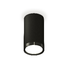Светильник Ambrella Light XS8162001 SBK/PBK черный песок/черный полированный GX53 (C8162, N8113)