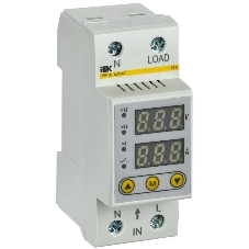 Реле напряжения и тока РНТ-д 1-ф. 36мм 63А IEK
