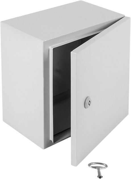 Шкаф электротехнический настенный Elbox EMW, IP66, 800х500х300 мм (ВхШхГ), дверь: металл, металл, серый
