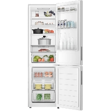 Холодильник Haier CEF538CSG серебристый двухкамерный 263/105л морозилка снизу, No Frost