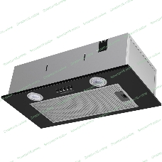Вытяжка встраиваемая HOMSair Camelia Power 60 черный, 60 см, 850 куб. м/ч, 52 дБ