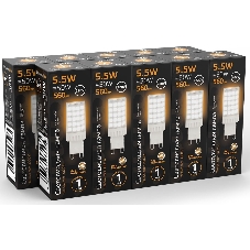 Лампа G9 AC185-265V 5,5W 560lm 3000K керамика LED
