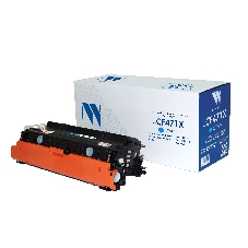Картридж лазерный NVPrint совместимый NV-CF471X Голубой для HP Color LaserJet Enterprise Flow M681dh/M681f/M682z (23000k)