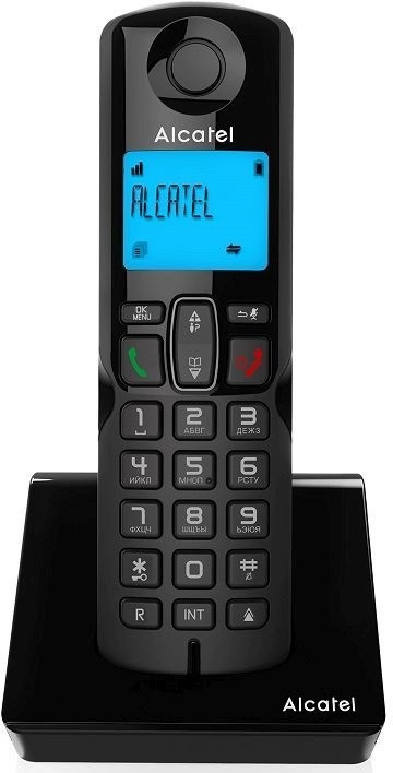 Радиотелефон ALCATEL S230 RU черный ATL1422771