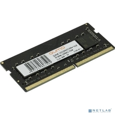 Оперативная память QUMO, DDR4, 16GB (1x16 GB), 3200 MHz, CL22, SO-DIMM