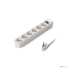 Сетевой фильтр ExeGate EX221172RUS SP-6-1.8W (6 розеток, 1.8 м, евровилка, белый)