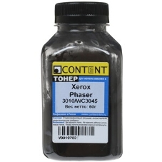 Тонер Content - для Xerox Phaser 3010/WC 3045, 60 г, банка