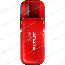 Флешка USB ADATA UV240 (AUV240-32G-RRD), 32Gb, USB 2.0, R/W 15/5, красный